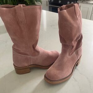 Frye Campus Boots Pink Size 8